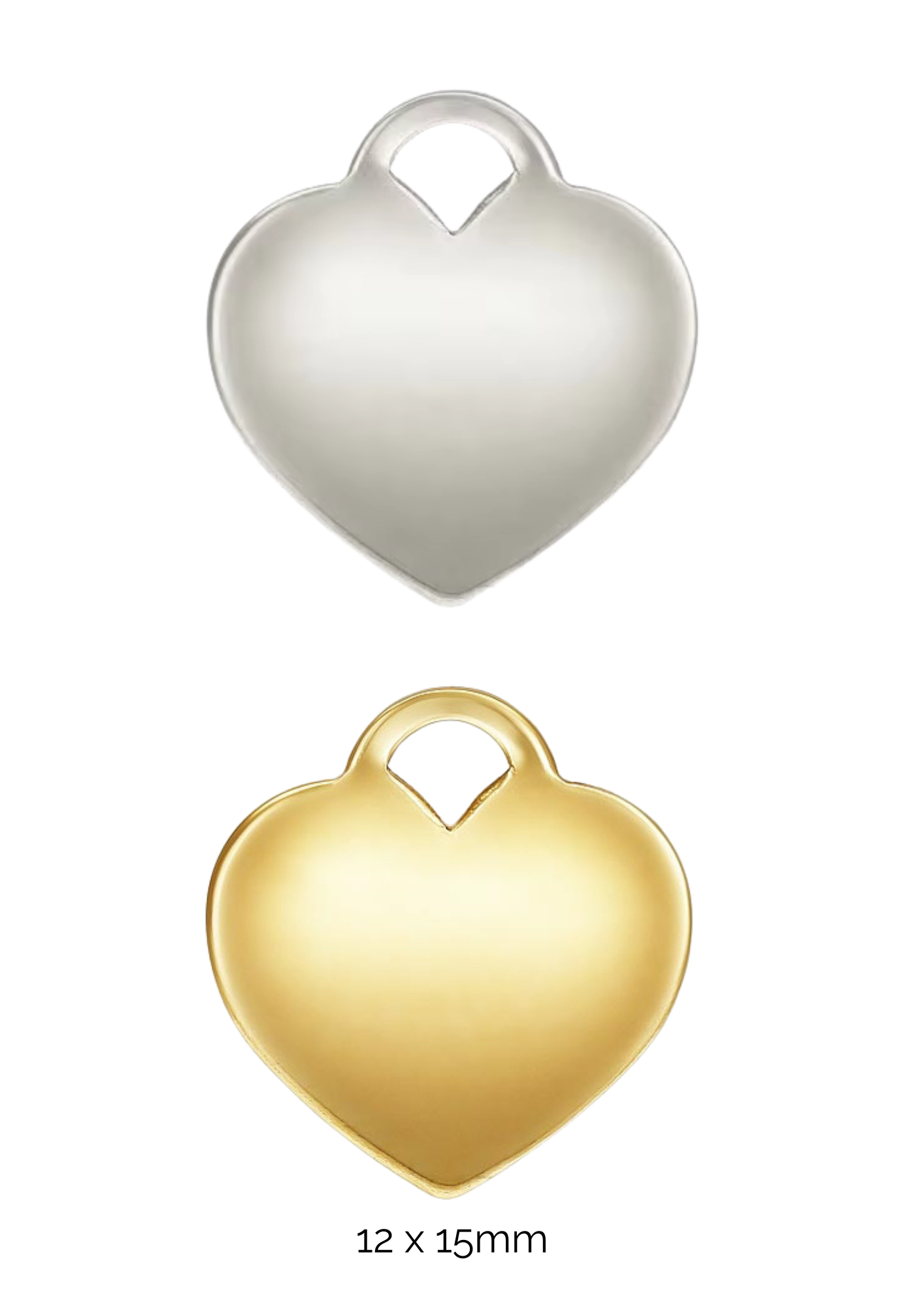 Custom Engraved Pendent Heart