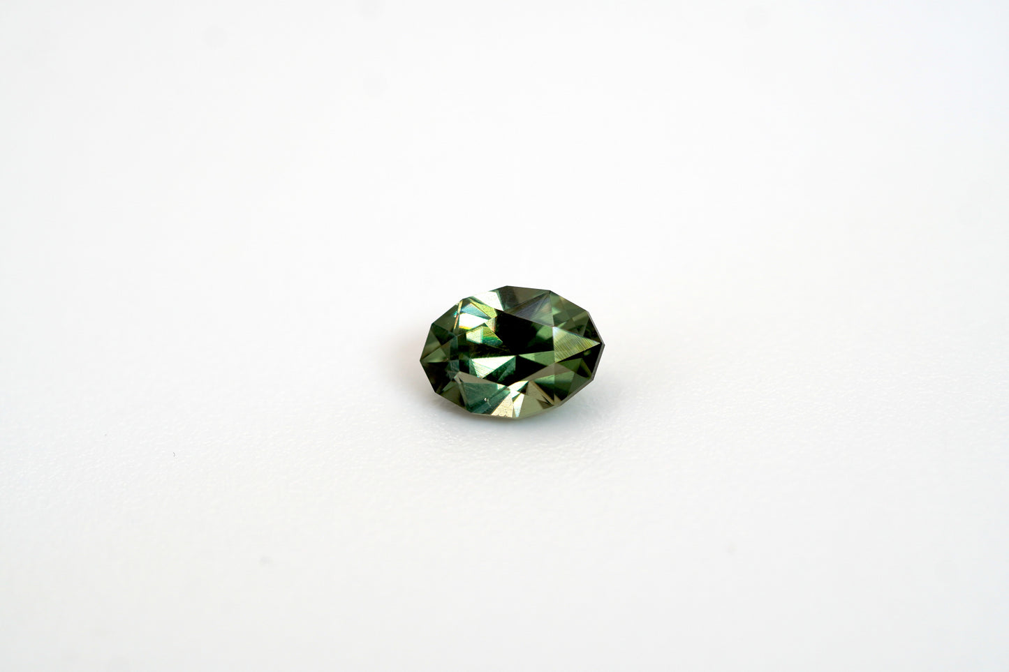 Lab Tourmaline Oval Cut 2.9 carats