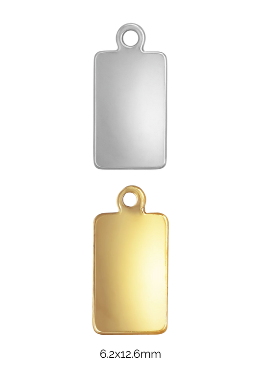 Custom Engraved Pendent Rectangle
